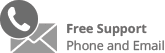Free survey support over phone and email